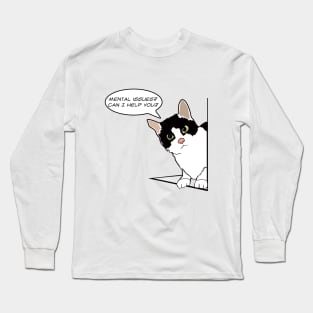 Cat can help Long Sleeve T-Shirt